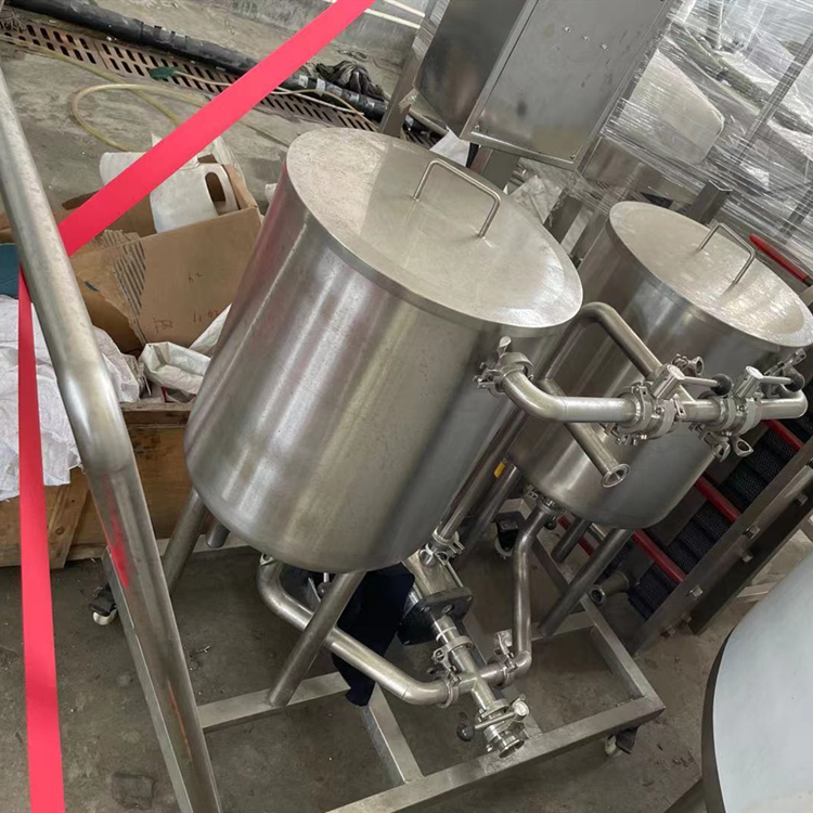 500L Beer brewhouse CIP cart cleaning system ZXF